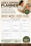 Support and Care Planner Bundle $29.95