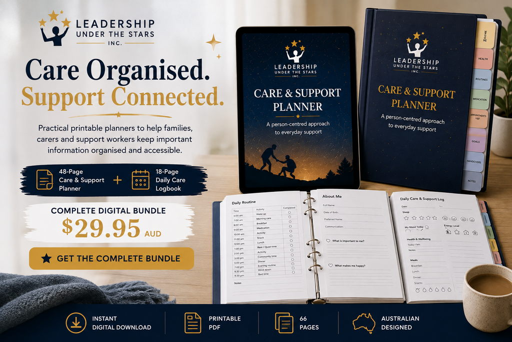 Support and Care Planner Bundle $29.95